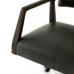 Tyler Desk Chair Chaps Ebony Top Grain Leather Seating 105588-009
