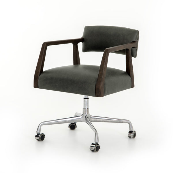 TylerDeskChairChapsEbony105588