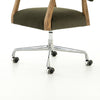 Tyler Desk Chair Modern Velvet Loden Four Hands CABT-76-248