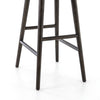 Four Hands Union Counter Stool Oak legs close up