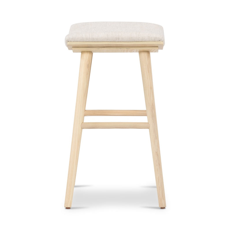 Four Hands Union Counter Stool Essence Natural Side View