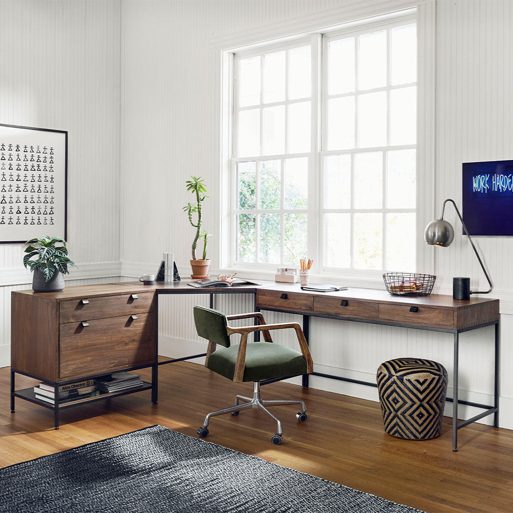 Trey Modular Corner Desk | Four Hands – Artesanos Design Collection