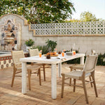 Delmar Outdoor Dining Chair - Washed Brown Four Hands