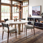 Mia Round Dining Table Four Hands