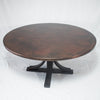 Vestal Copper Dining Table - Dark Brown Sanded