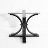 Vestal Iron Dining Table Base - Black