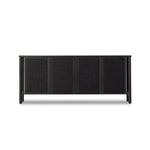 Four Hands Veta Sideboard Black Cane Front Facing View
