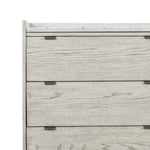 White Italian Marble Top on the Viggo 6 Drawer Dresser