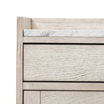 Oak and Marble Sideboard