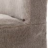 Four Hands Vista Dining Chair Heather Twill Carbon Seating Detail