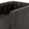 Maxx Swivel Chair Tufted Backrest Detail