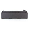 Back View Westwood Sectional Sofa and Ottoman UATR-S02-008
