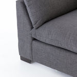 Front Detail Westwood Sectional Sofa and Ottoman UATR-S02-008