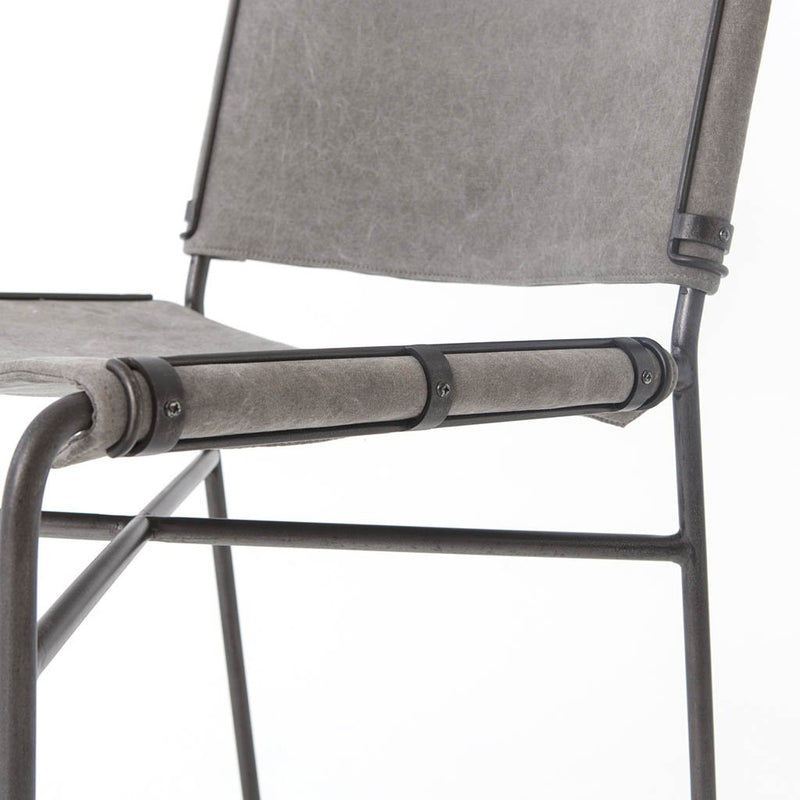Wharton Modern Dining Chair - Stonewash Grey