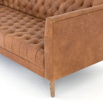 Williams Tufted Leather Sofa Four Hands Furniture CCAR-109W-299