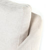 Winona Desk Chair - Dover Crescent Pillow Backrest Detail