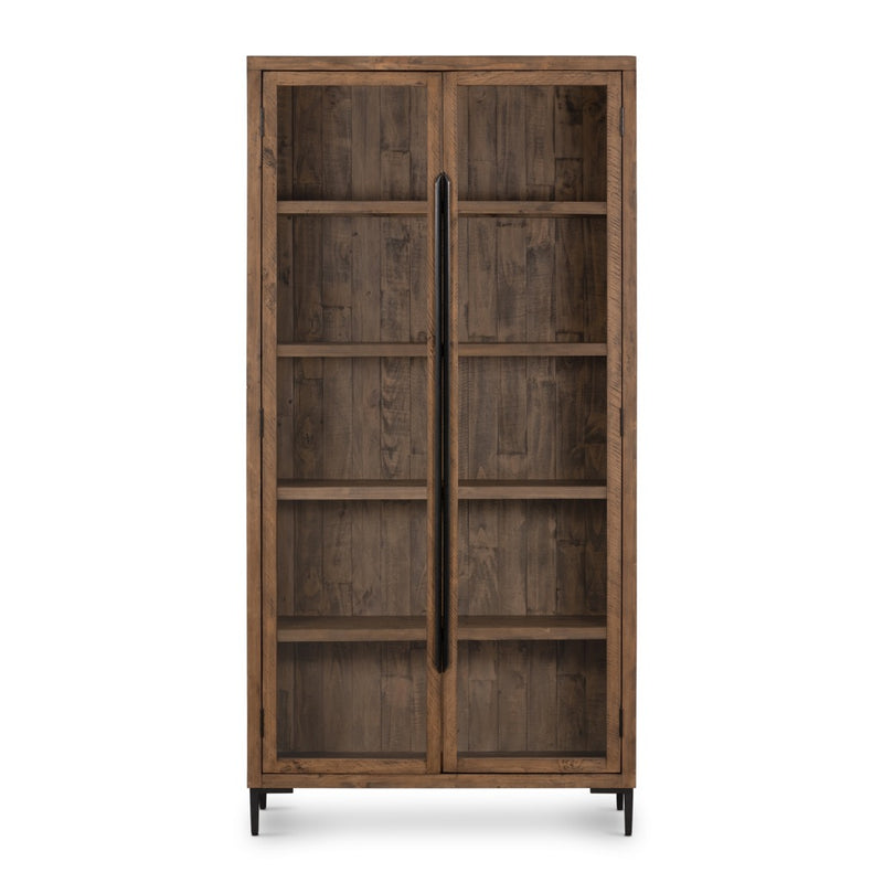 Wyeth Cabinet Rustic Sandalwood Front View 108388-006
