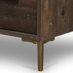 Wyeth 3 Drawer Small Dresser VWYT-003B leg detail