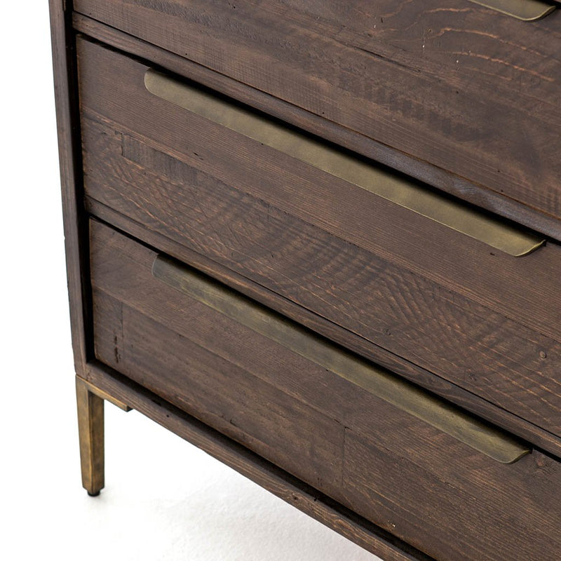 Wyeth 3 Drawer Small Dresser VWYT-003B drawer detail