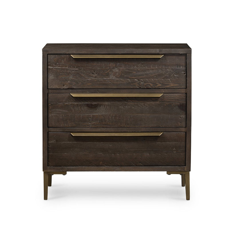 Wyeth 3 Drawer Small Dresser VWYT-003B Front Detail