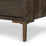 Wyeth 6 Drawer Dresser - VWYT-005B leg detail