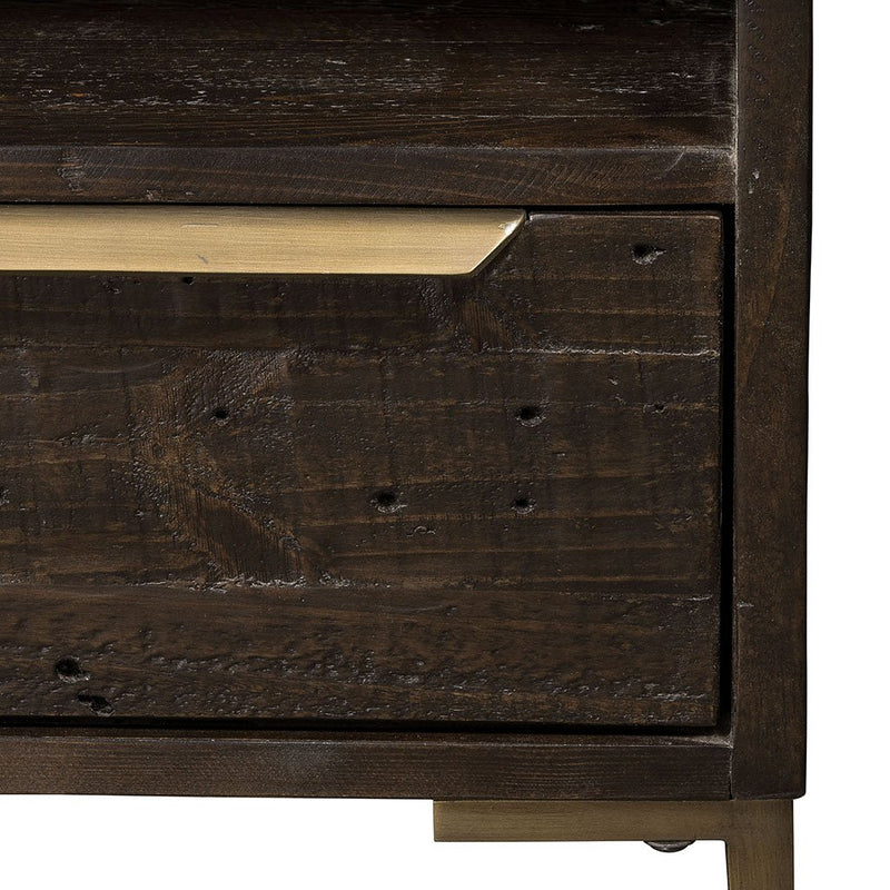 Wyeth Nightstand VWYT-001B Four Hands hardware detail