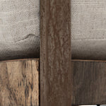 Zoey Chair Natural Wood Detail