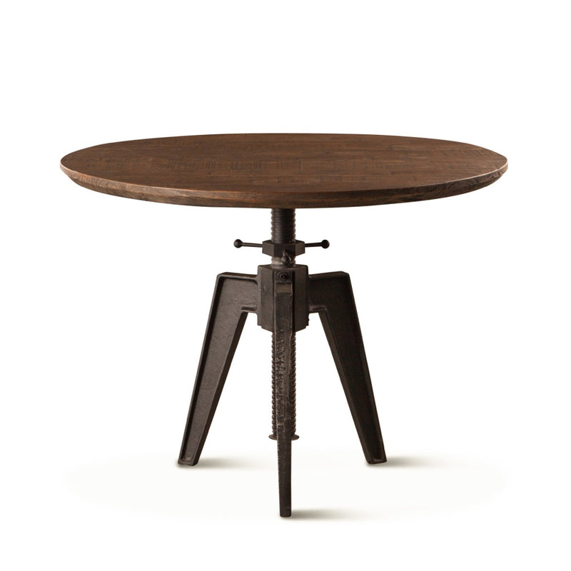 Adjustable Round Table full view