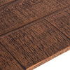 Home Trends and Design Wooden Dining Bench close up wood view