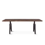 Home Trends and Design Teak Table front view