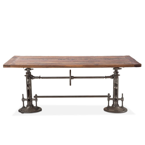 Home Trends and Design Adjustable Dining Table front view