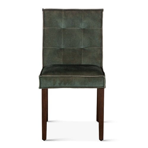 Home Trends and Design Velvet Dining Chair front view