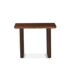Home Trends and Design Wooden Side Table front view