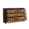 Home Trends and Design Teak Dresser drawers opened