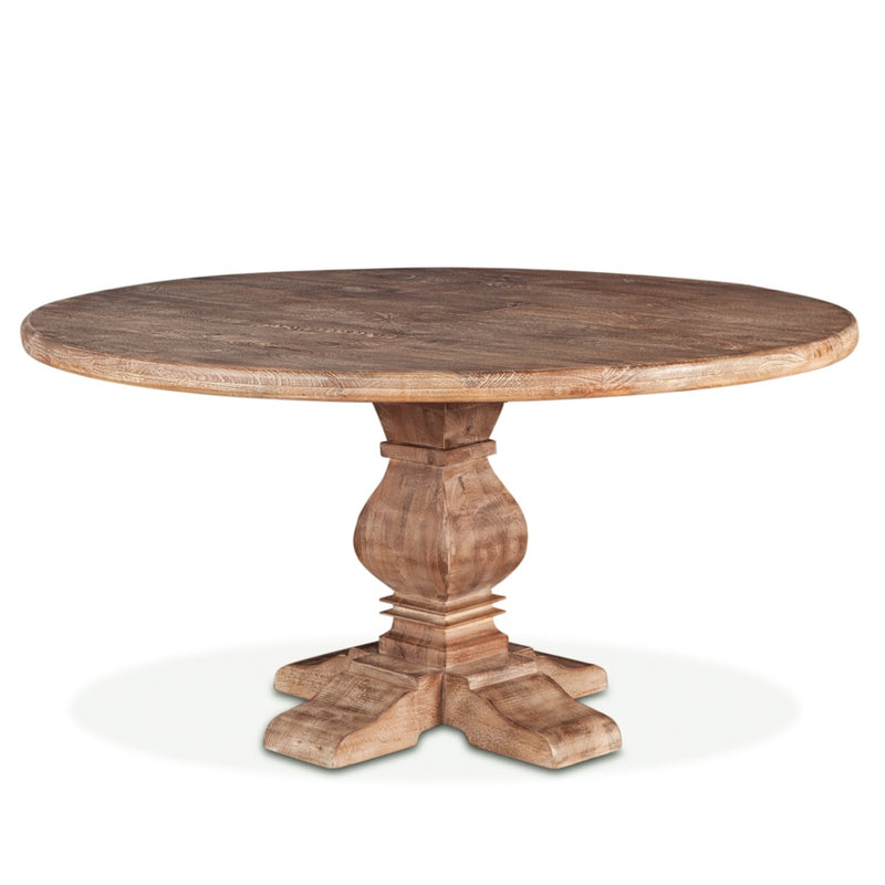 San Rafael Round Dining Table - Antique Oak