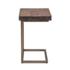 Home Trends and Design Santa Cruz Hand-Carved Side Table